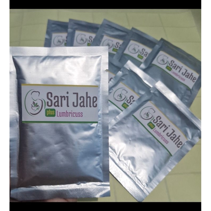 

sari jahe plus lumbricus/ ekstrak jahe/ ekstrak jahe dan lumbricus