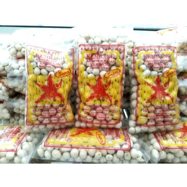 Kacang Atom | Kacang Bandung | Ceriping Pisang Manis 250G  Cap KEMBANG ANGGREK KHAS REMBANG