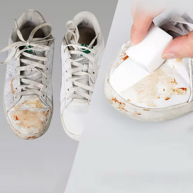 Pembersih Sepatu Putih Merk SPONS – Spons Foam Magic Cleaner Hilangkan Noda Instan