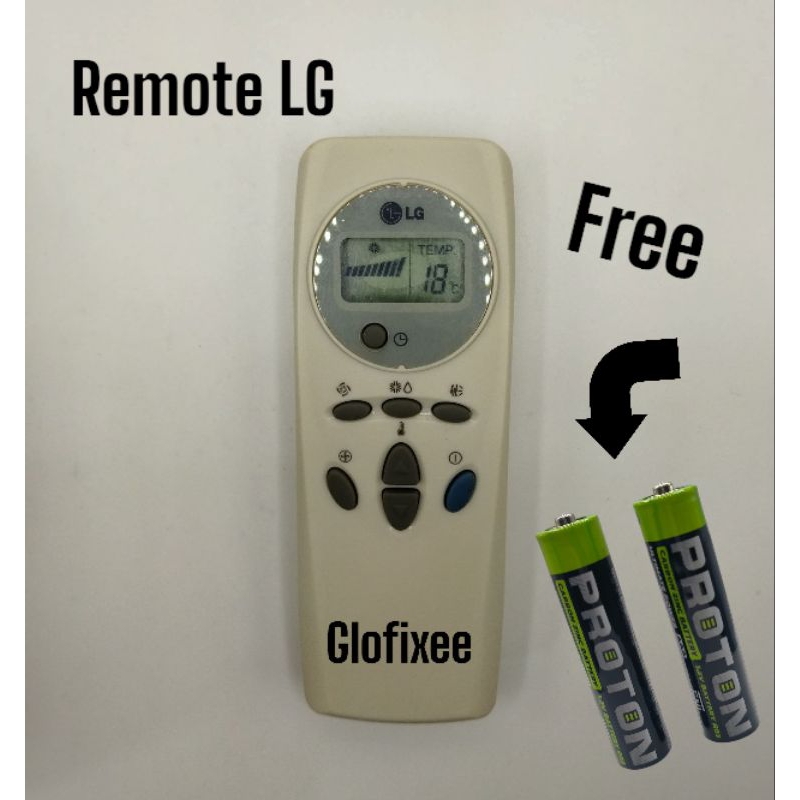 REMOTE REMOTE AC LG TYPE AKB 35551201