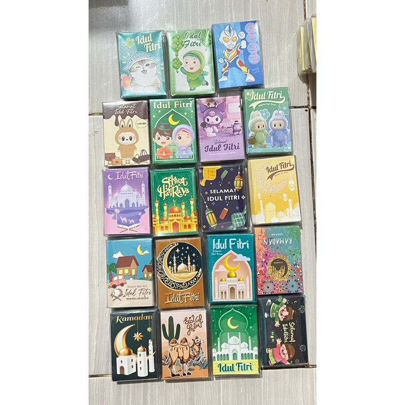 

AMPLOP LEBARAN HARI RAYA IDUL FITRI ISI 50pcs / ANGPAO KARAKTER LUCU RAMADHAN KEMASAN MIKA