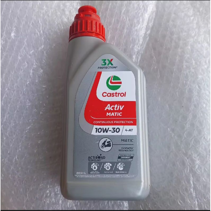 OLI Mesin Matic 4-AT Castrol Aktif Matic 10W-30 800ML