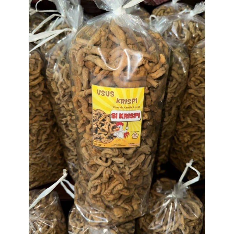 

Usus Krispi Daun Jeruk 1kg / Usus Crispy / Usus Kering / Usus Goreng / Keripik Usus / Kripik Usus