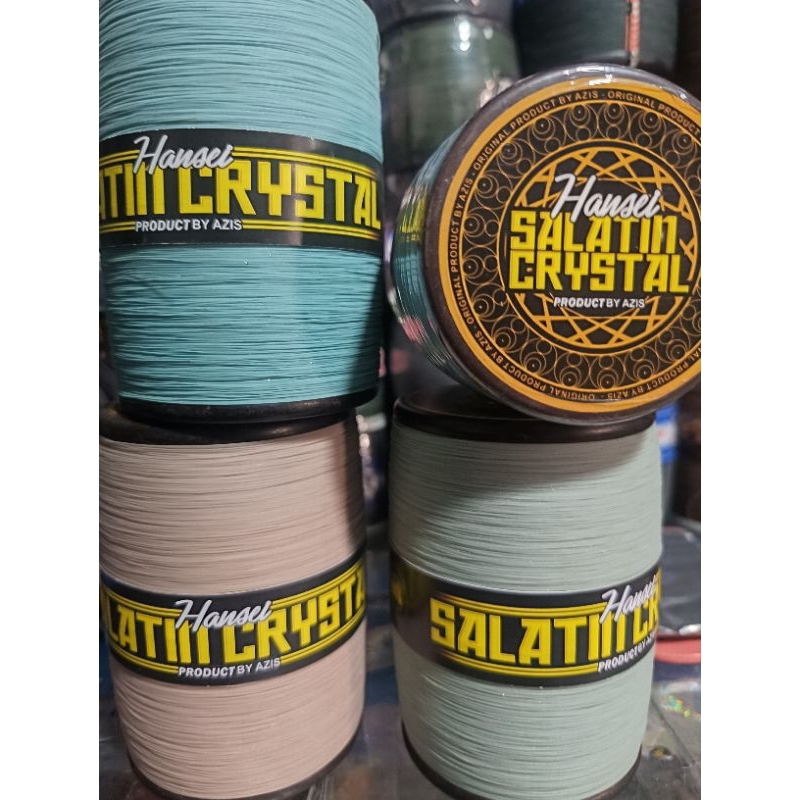 GELASAN 021/022  MOLOR  SALATIN CRYSTAL 6000 YARD by: AZIS HANSEI