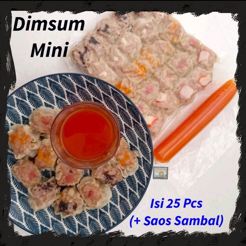 

Dimsum Ayam Mini Mix isi 25 Pcs