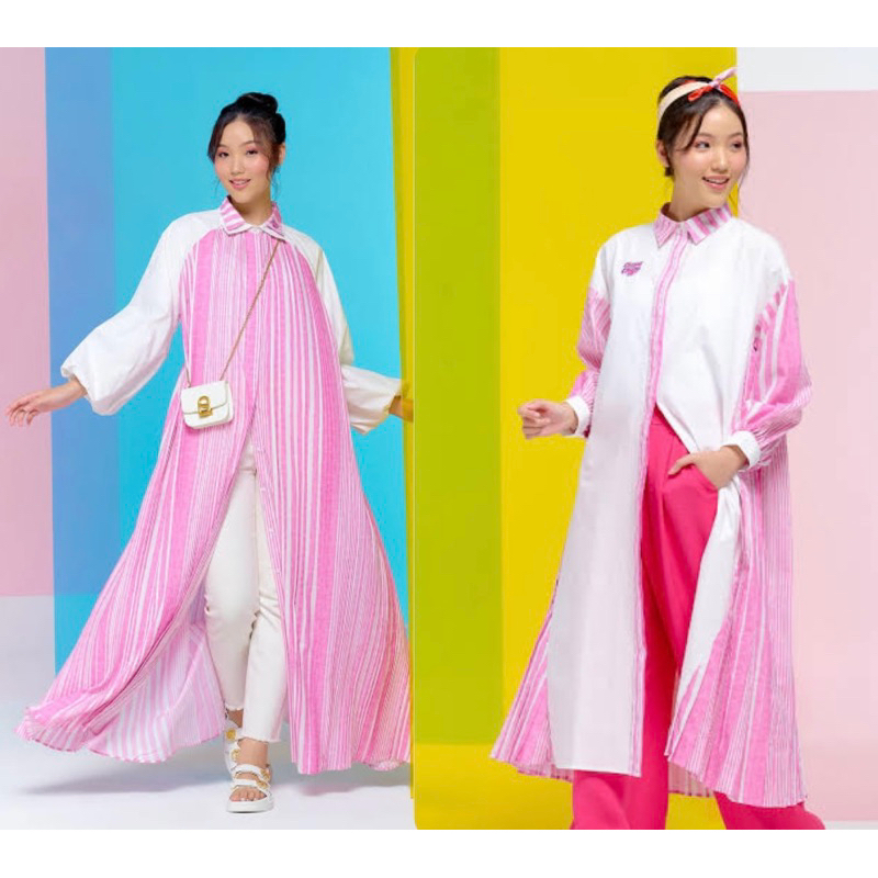 Benang Jarum Chupa Chups Pleated Dress & Tunic New