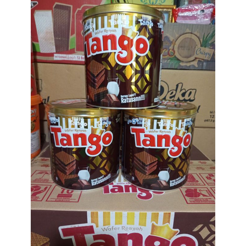 

Wafer Tango Kaleng Rasa Cokelat & Vanilla 240gr