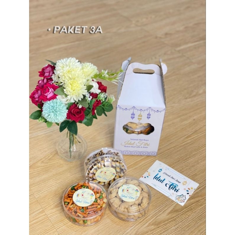 

Hampers kuker lebaran isi 3 | kue kering | hampers lebaran