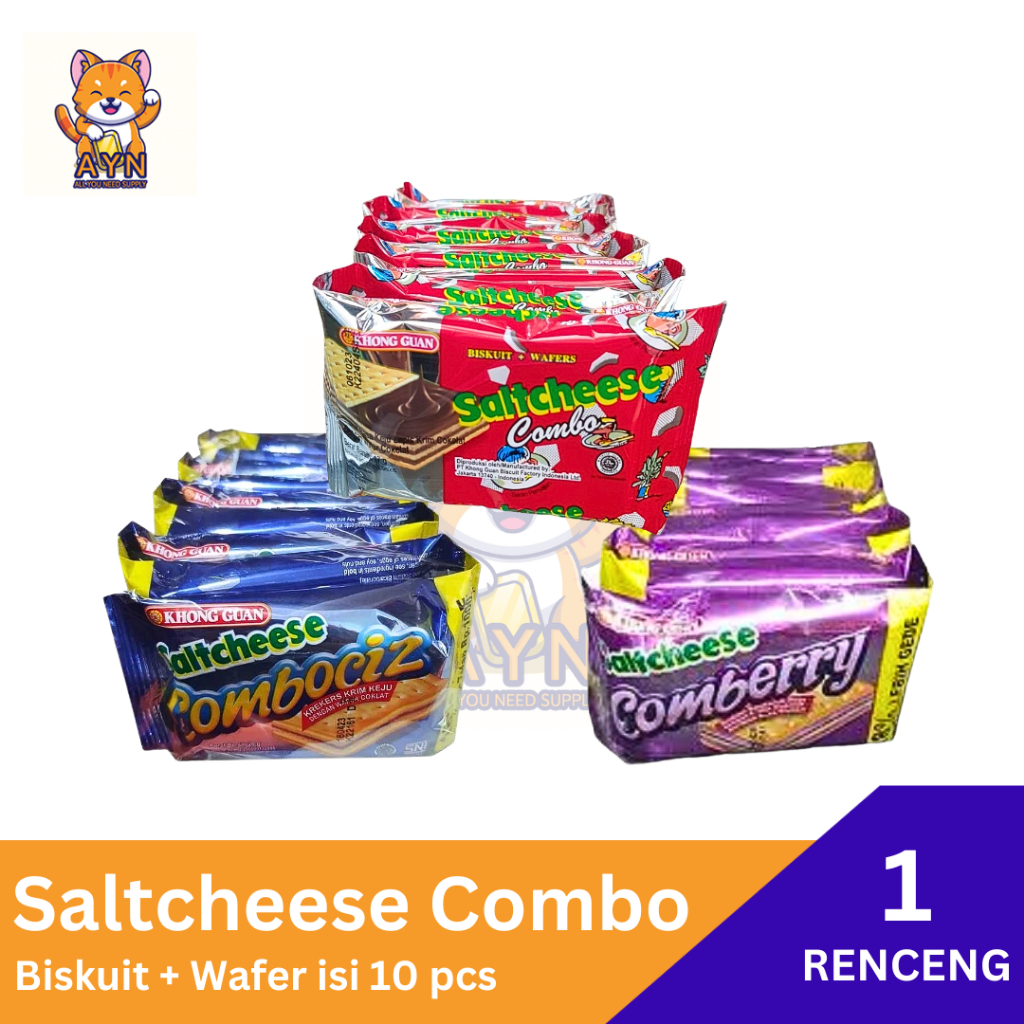 

Saltcheese Combo / Combociz / Comberry [ 1 renceng isi 10 pcs ]