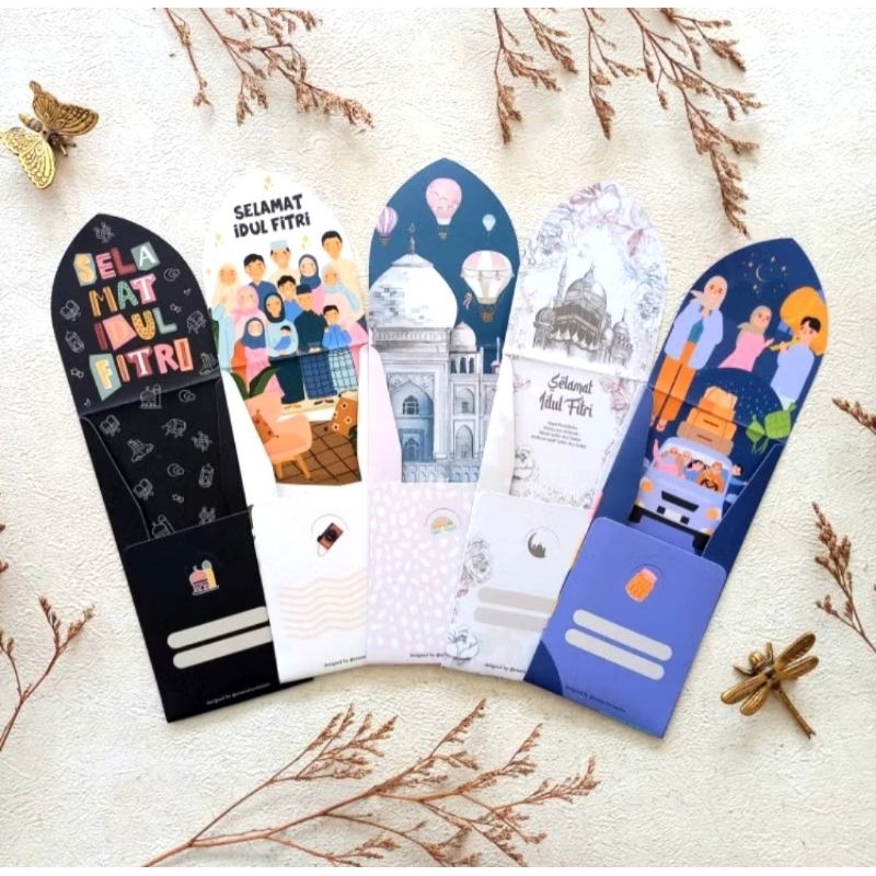 

5pc Amplop Lebaran Premium Super tebal / Amplop Idul Fitri
