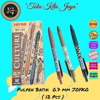 

Pulpen Motif Batik BP-184 JOYKO ( 1 Pack )