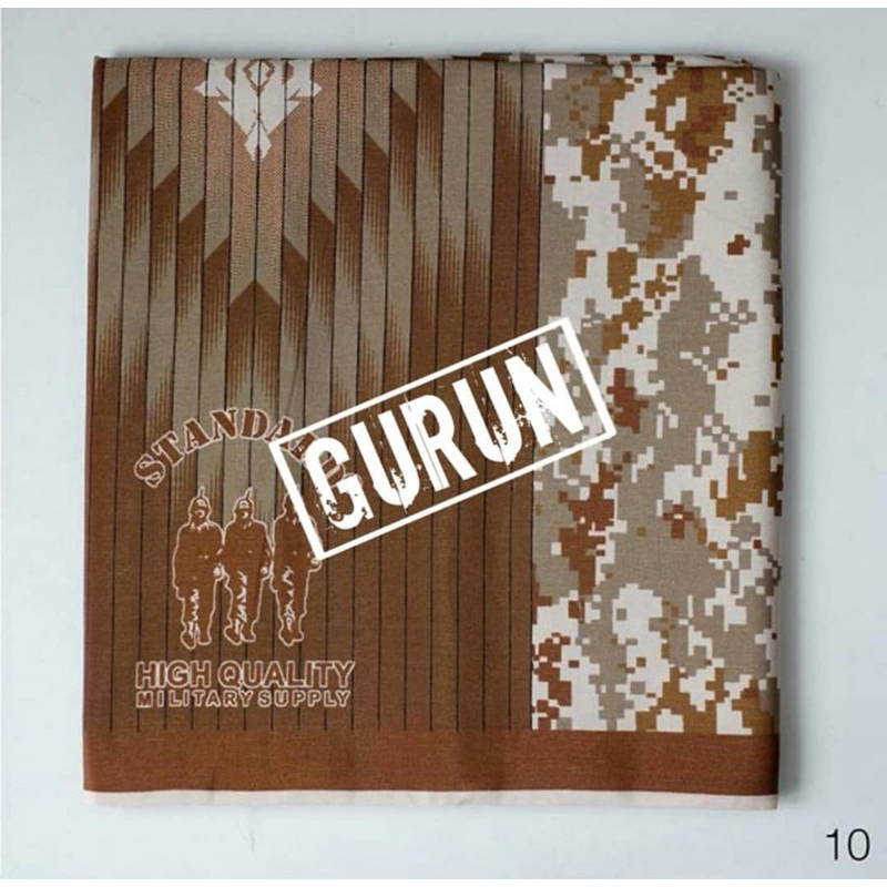 sarung loreng gurun tni// sarung tni AL AU AD