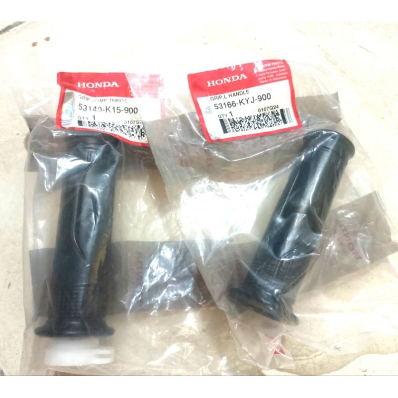 karet handgrip kanan kiri cb150 53140K15900 53166KYJ900 original ahm