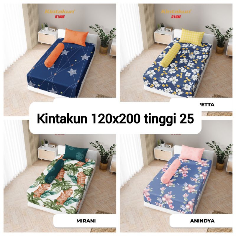 SPREI KINTAKUN 120X200 / SPREI KINTAKUN DELUXE 120X200 SINGLE SIZE