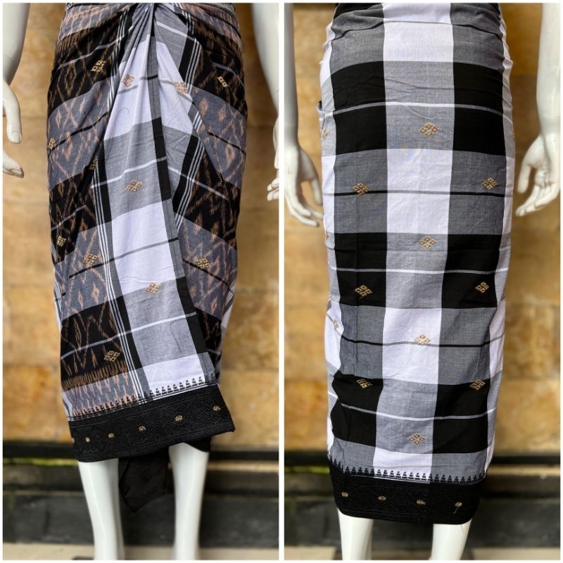 2 SAPUT ENDEK BORDIR POLENG / PAKIAN ADAT BALI