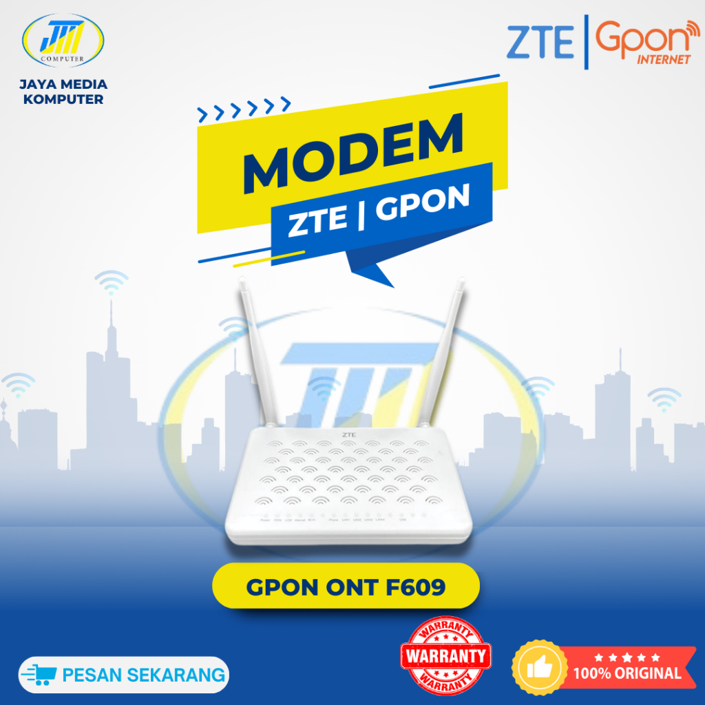 Modem/Router ZTE GPON ONT F609