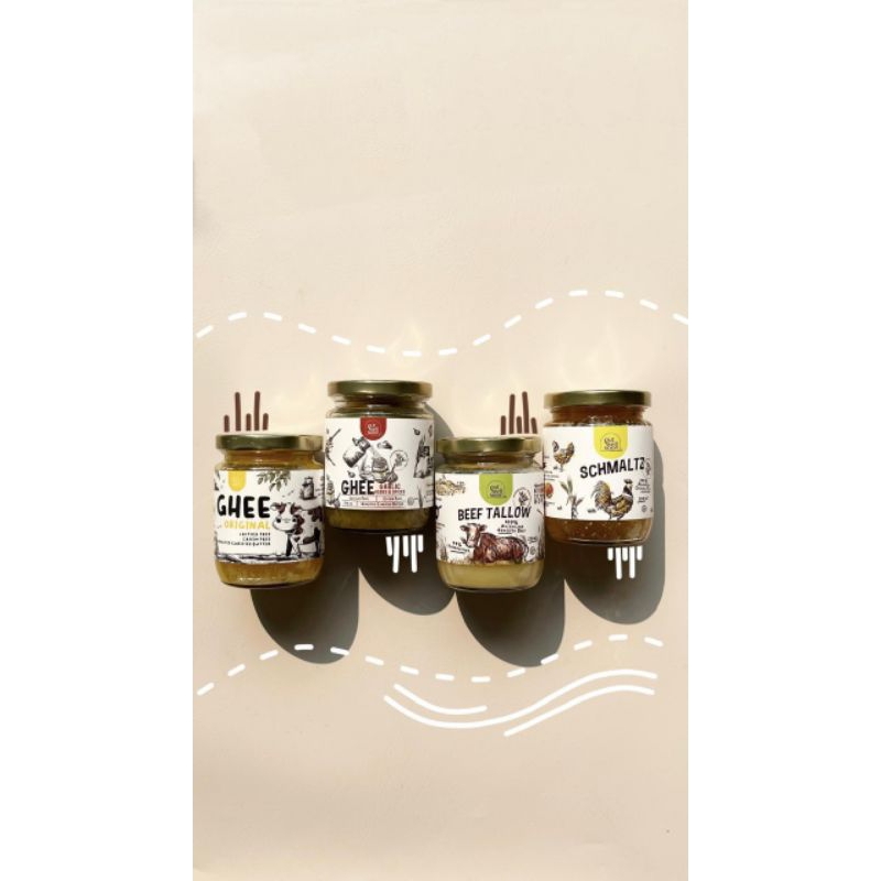 

Gut Well Soon | Lemak Sehat | Lemak Baik | Lemak Mpasi | Ghee | Schmaltz | Beef Tallow | Raw Milk | Raw Goat Milk | Raw Cow Milk | Sea Salt | Tejakula | Garam Laut | Natural | Organic
