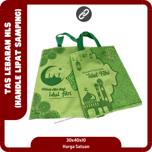 

[1pcs] Tas Lebaran HLS 30x40 | Tas Lebaran 38x45 | Tas Hampers Lebaran | Tas Idul Fitri | Tas Lebaran Lipat Samping | Spunbod / Goodie bag Lebaran