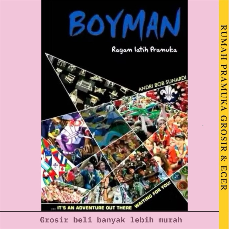 Buku boyman - buku pelajaran - buku pramuka - buku pembina - buku panduan pramuka - buku belajar