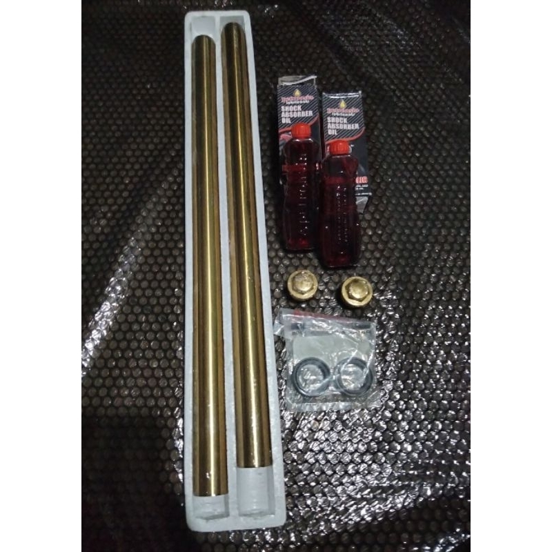 as shock gold set PNP scorpio dan Vixion new