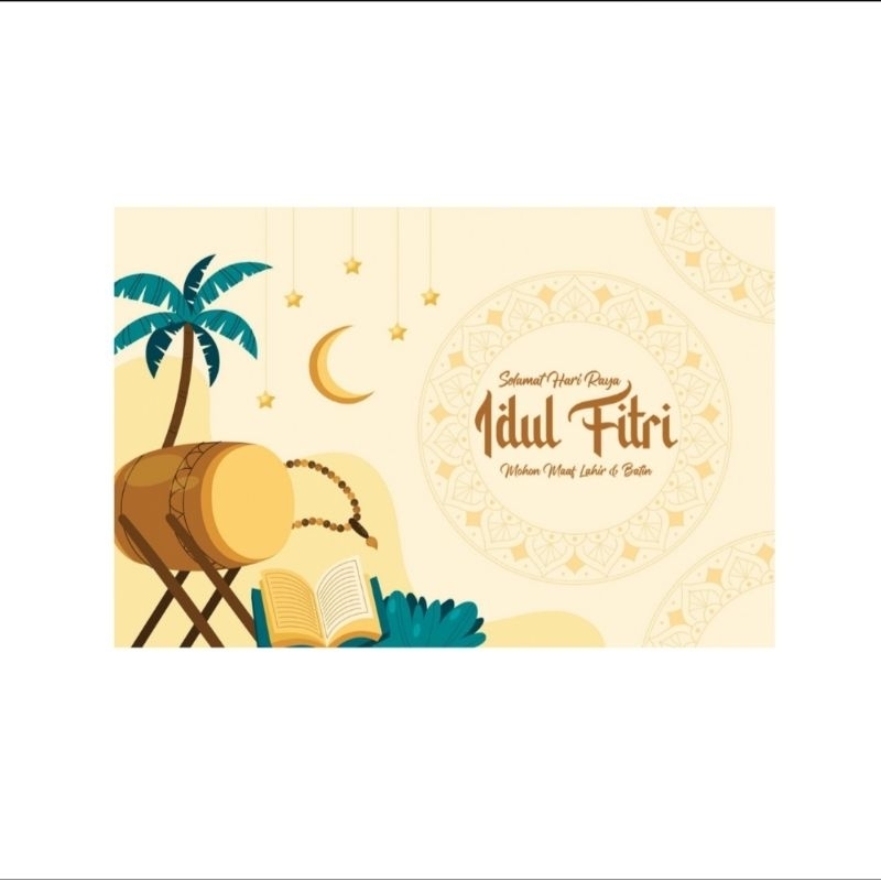 

100pcs Cetak untuk Lebaran dan Nyepi