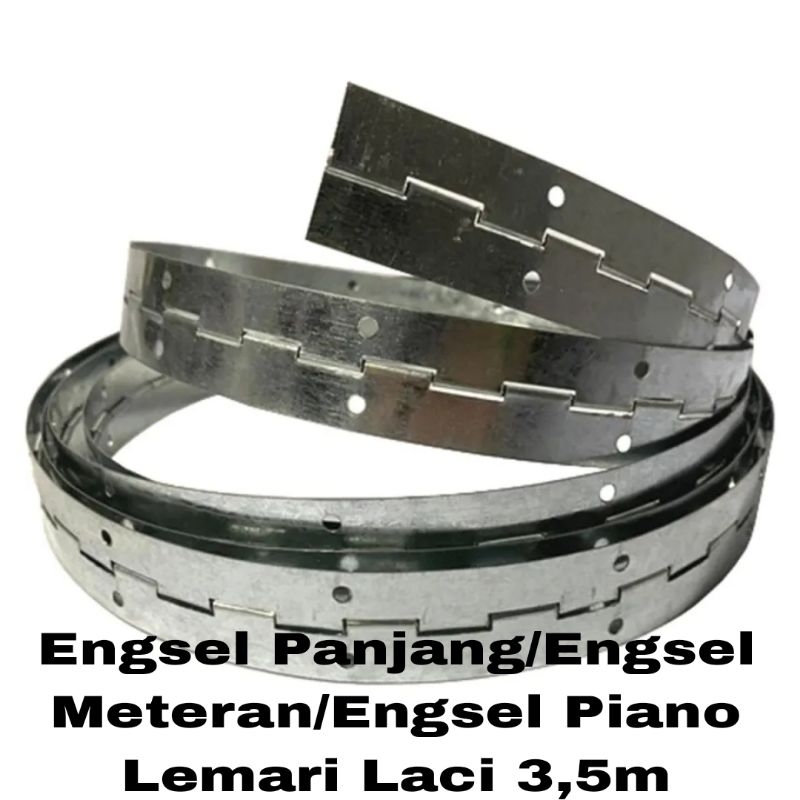 Engsel Panjang / Engsel Meteran/ Engsel Piano  Lemari ,Laci 3,5 m