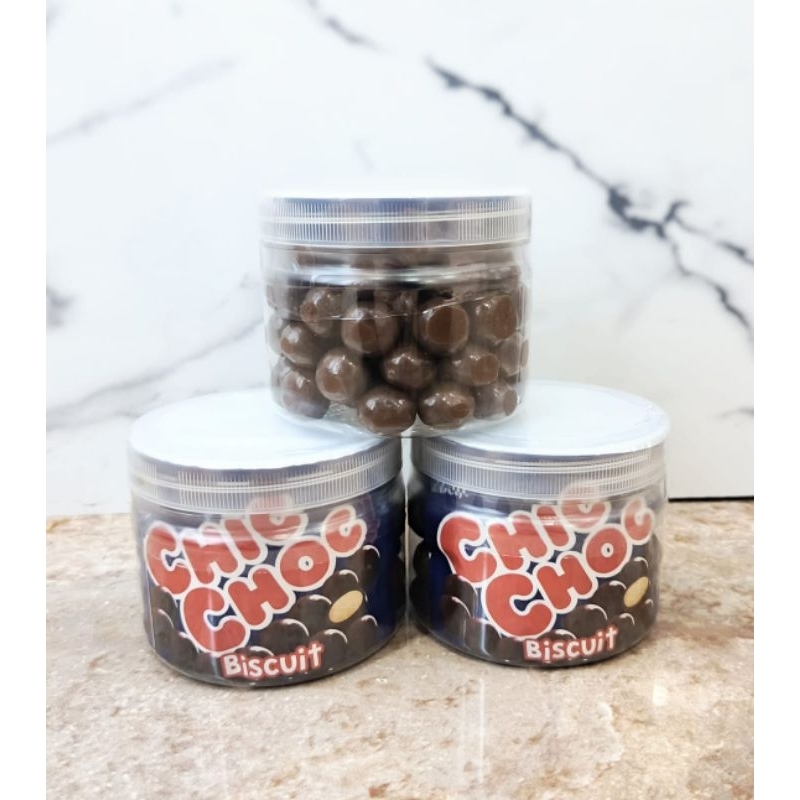 

cemilan chic choco biskuit toples 250gram