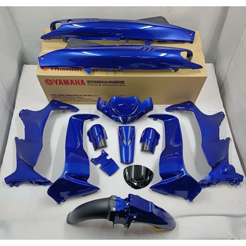 COVER BODY SET Y125 Z ZR ORIGINAL HLY HONGLEONG MALAYSIA