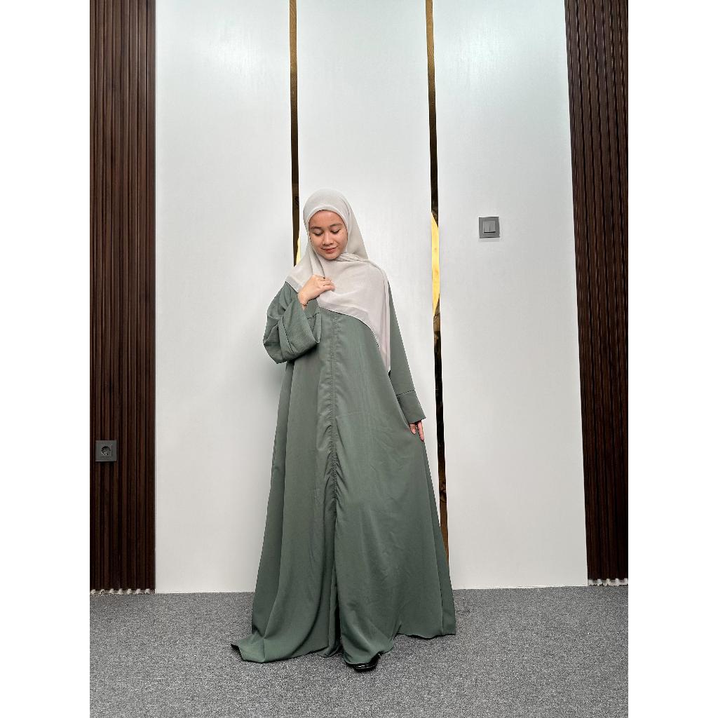 Abaya Miskha - Baju Gamis Wanita Terbaru - Abaya Turkey - Gamis Muslim - Abaya Hitam - Baju Muslim -