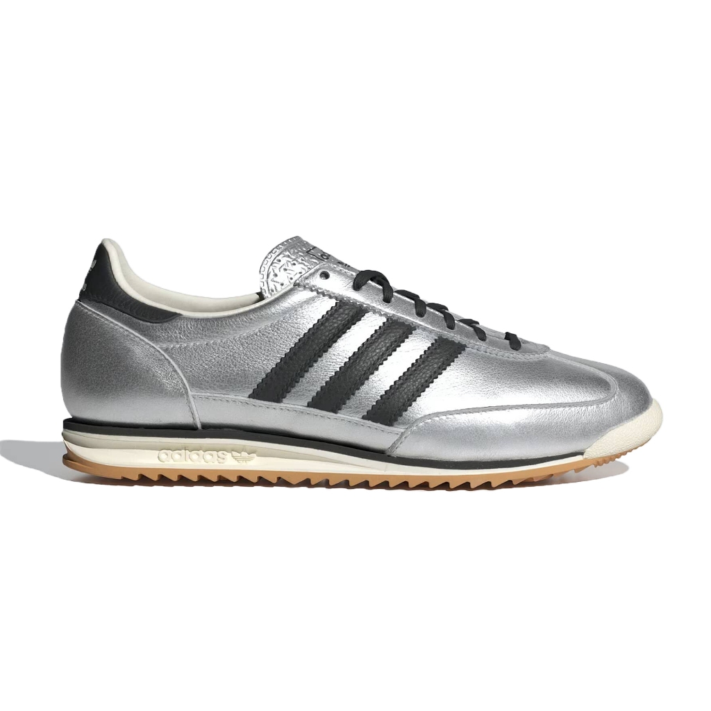 Adidas SL 72 OG Silver Metallic Core Black Sneakers Wanita