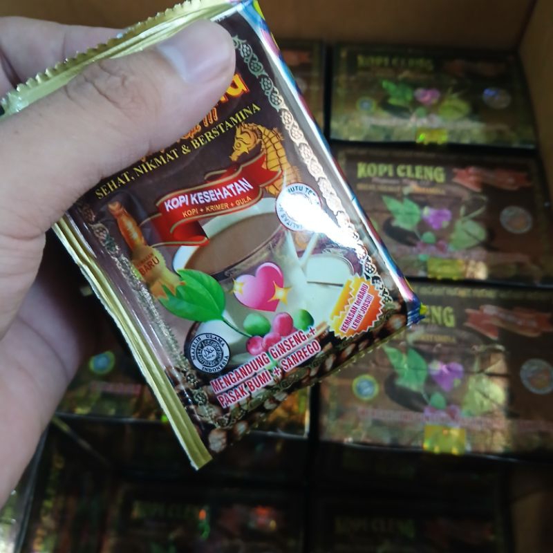 

Kopi Susu 3in1 Mix Susu [cleng] 1 box isi 10 sachet