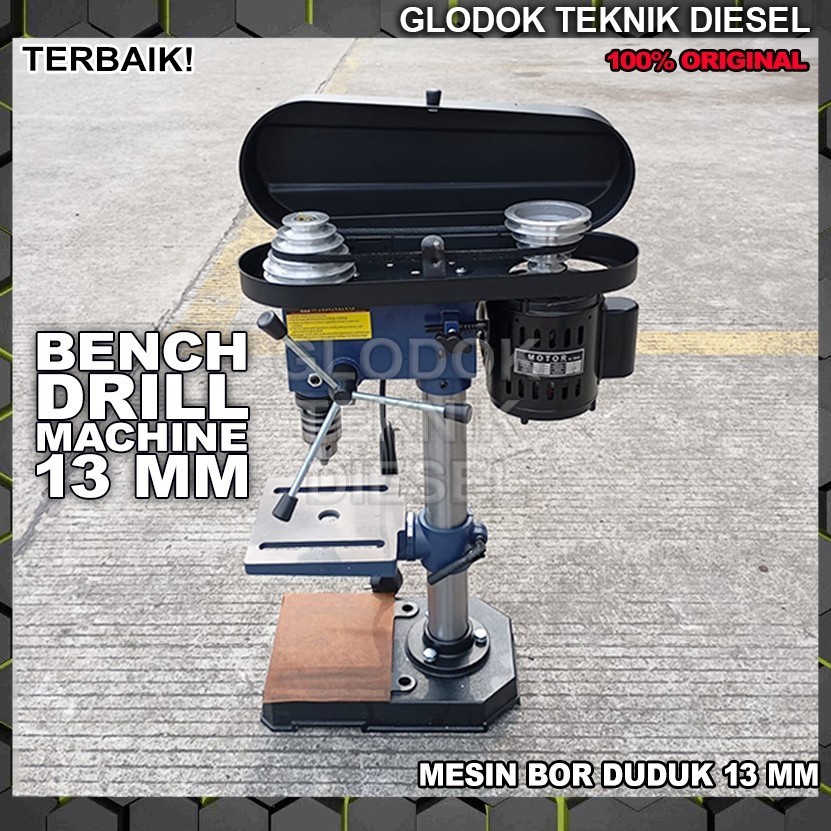 PAZTO Mesin Bor Duduk 13 mm ZJ 4113 Bench Drill Press 13mm Original Terbaik