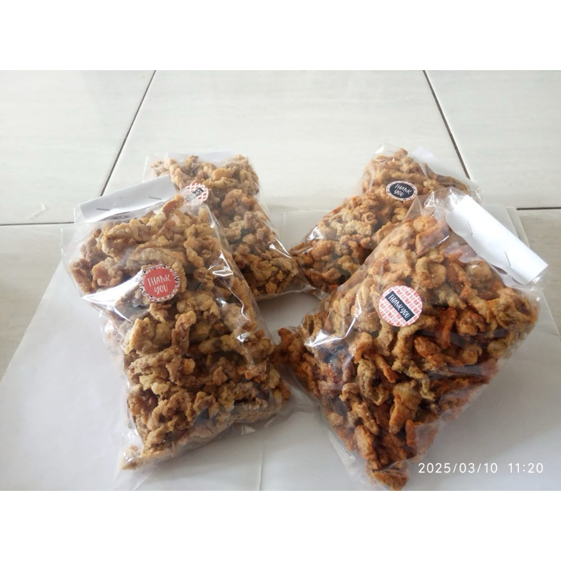 

Usus Crispy MM Pedas&Original 500 gram