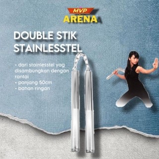 Nunchaku/ Double stick sambung ruyung besi