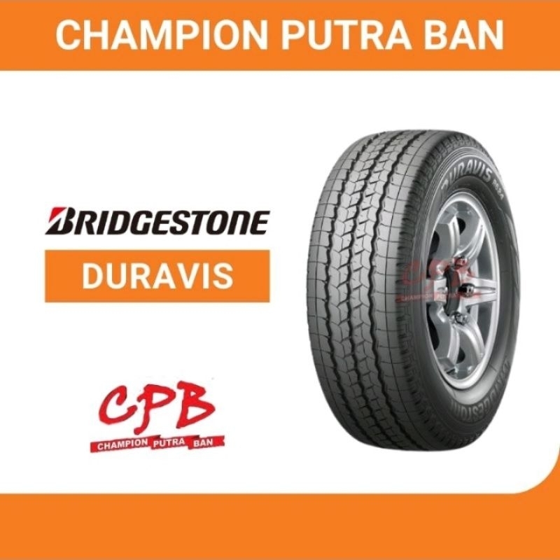 BAN MOBIL 195 80 R14 BRIDGESTONE DURAVIS 8PR BAN MUATAN