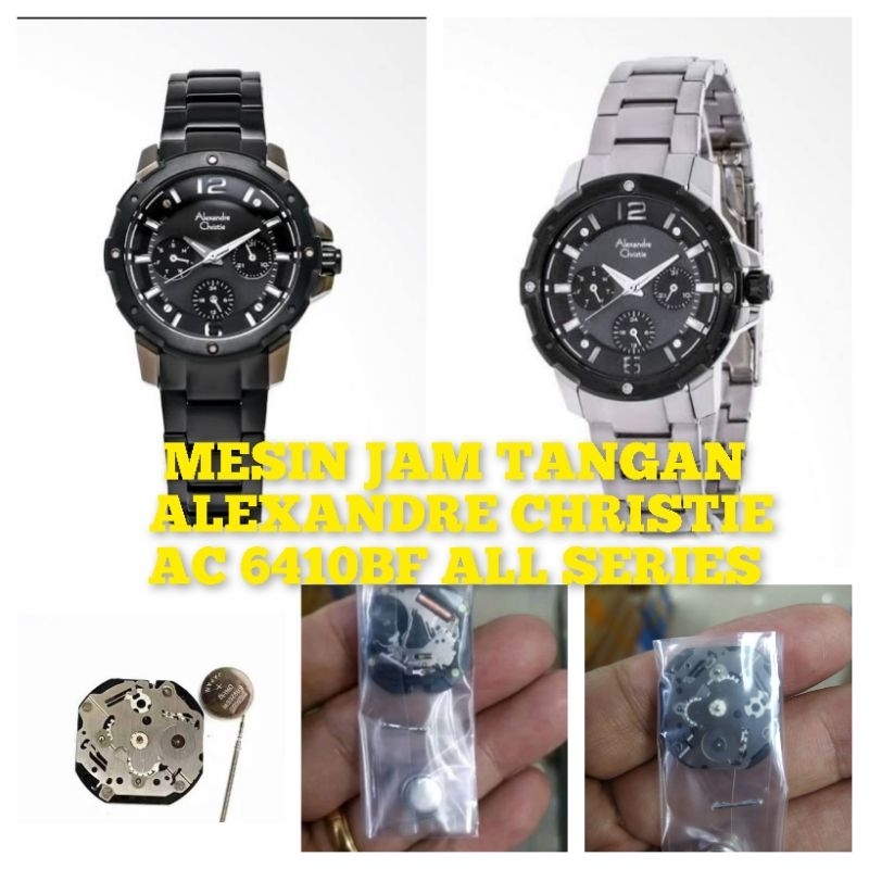 Mesin jam tangan Alexandre Christie AC 6410Bf All series