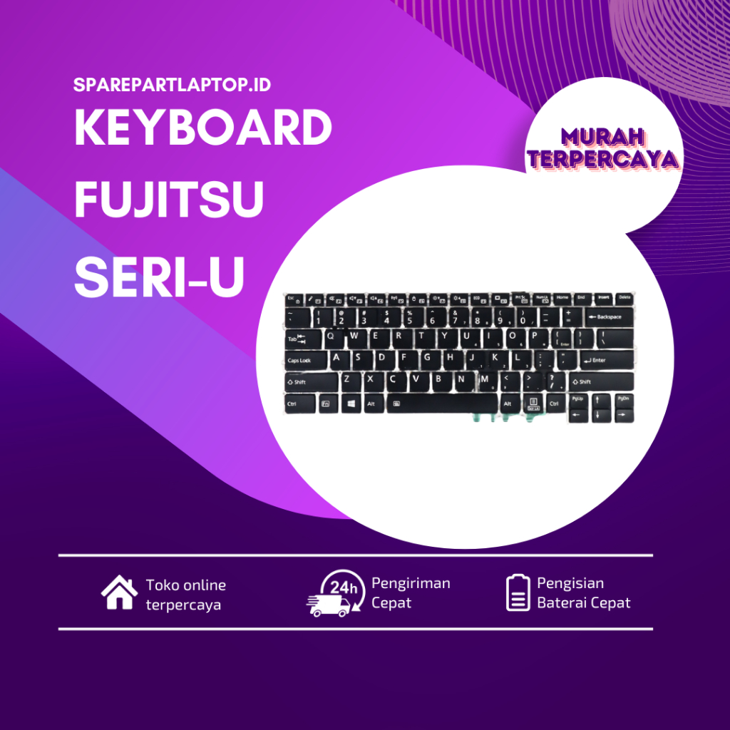 Keyboard Laptop Fujitsu Lifebook U938 U939 Sparepart Murah dan Bergaransi - KEYBOARD U938