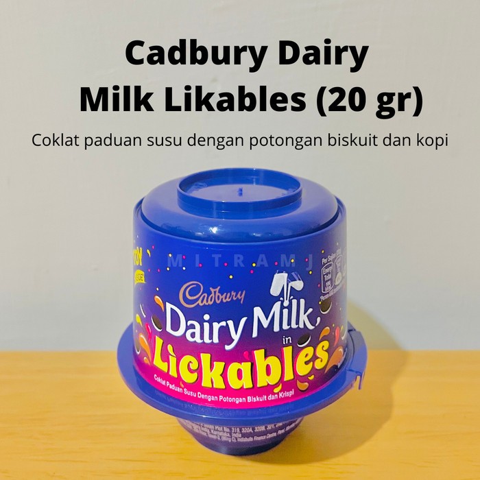 

CADBURY DAIRY MILK LICKABLES (20 GR)/COKELAT