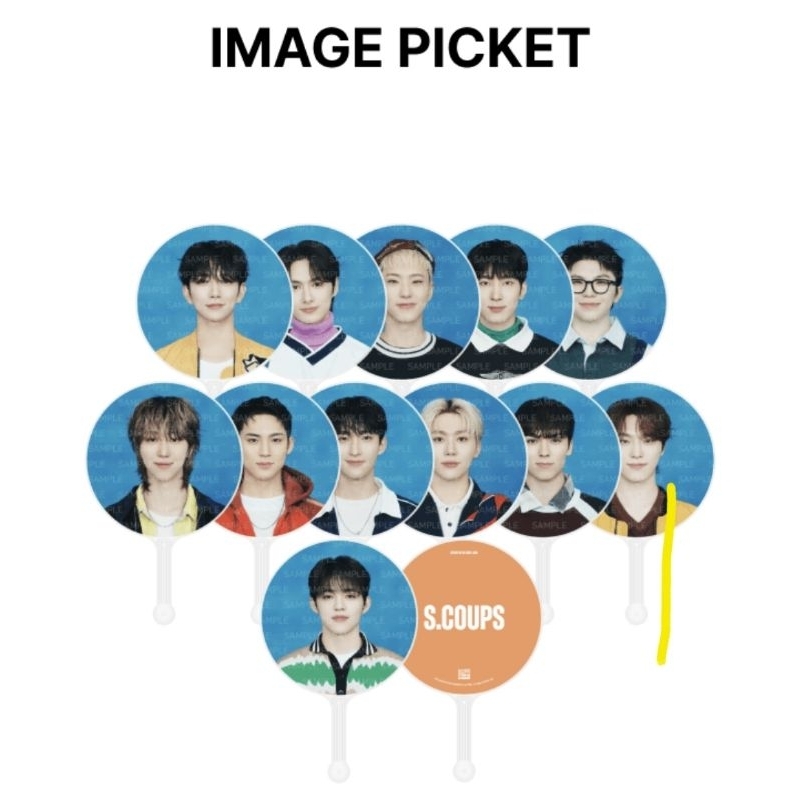 [ready stock] Image picket seventeen in caratland 2025 - scoups jeonghan joshua jun hoshi wonwoo woo
