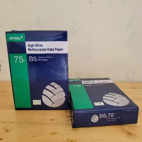 

ghg Kertas HVS B5 1 Rim 75 Gram (Hh White Multipuose Copy Paper)