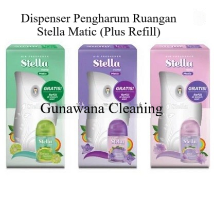 Dispenser Pengharum Ruangan Stella Matic (Plus Refill)