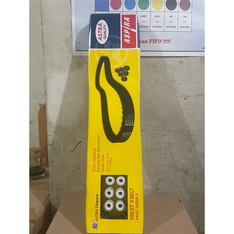 V-belt/vanbel motor HONDA BEATESP/POP (K44) merk ASPIRA