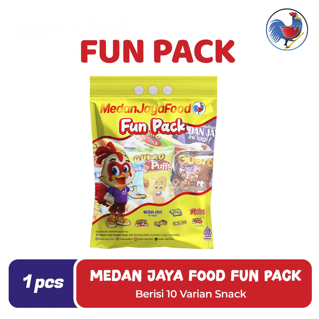 

Medan Jaya Food Fun Pack (1 kotak isi 1 pcs Fun Pack)