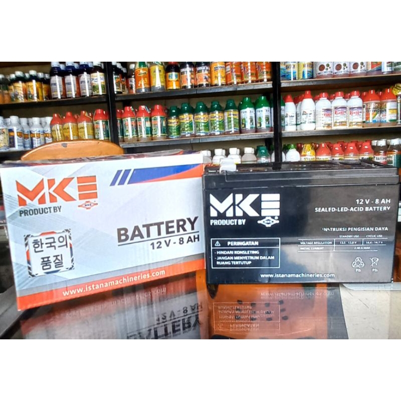 Aki Battery Sprayer Elektrik MKE 12 V - 8 AH