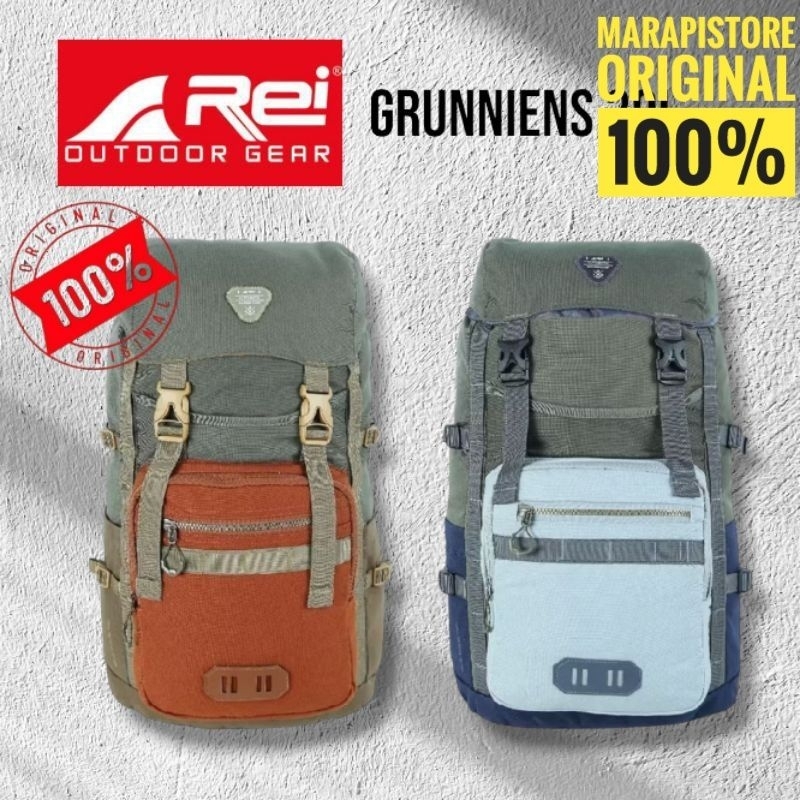 Tas Ransel Rei Grunniens 30L Original+Raincover