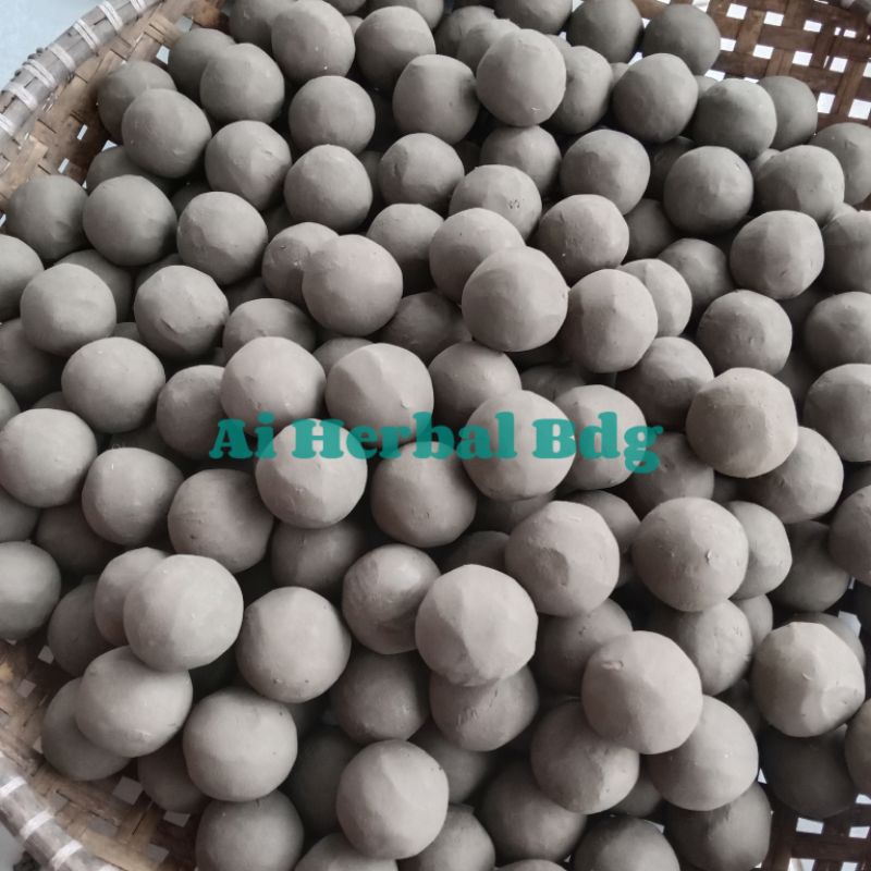 

ampo tanah liat/tanah lempung kering 1kg masak daun pepaya agar tidak pahit