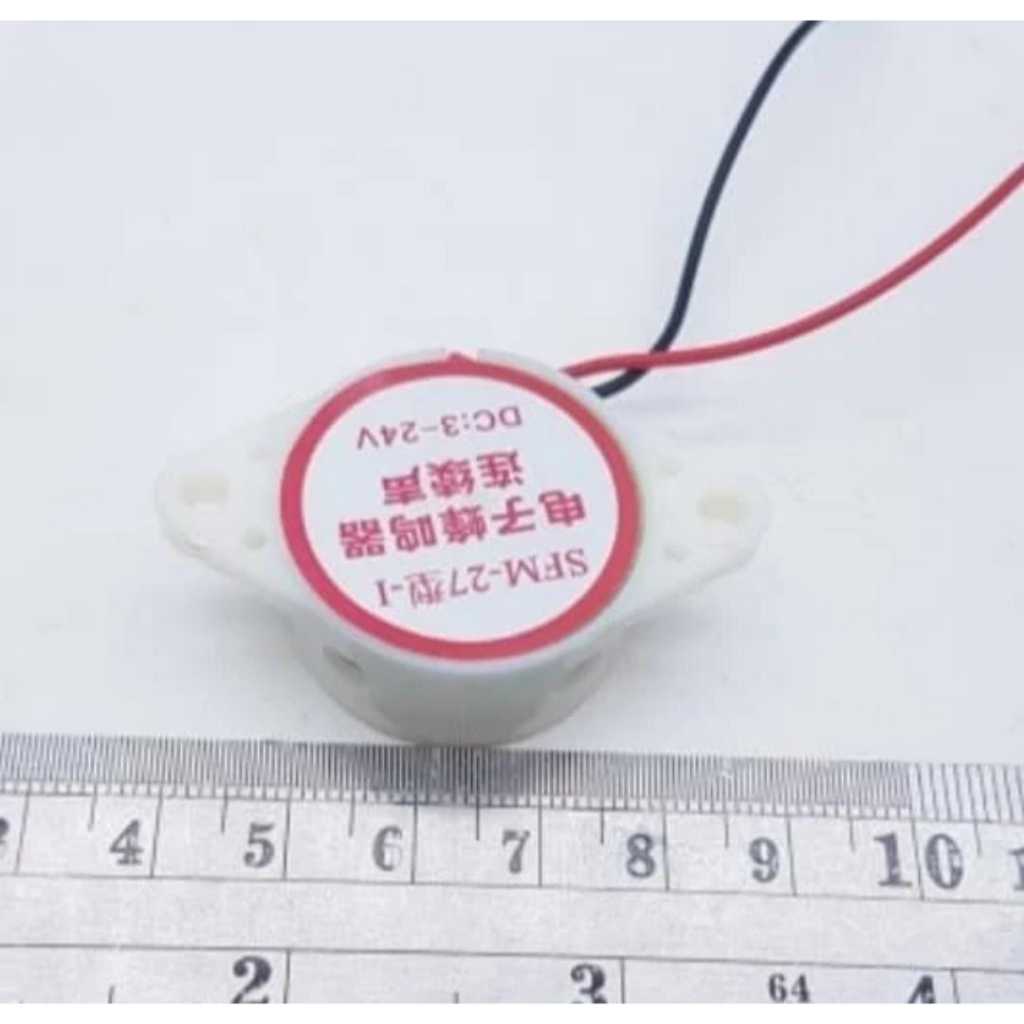 RD0308 buzee buzzer putih 3v 5v 12v sd 24v menyambung atau putus putus by PCM LTC GLODOK