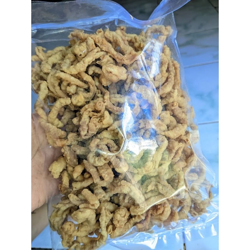 

kripik usus kemasan 250 gram