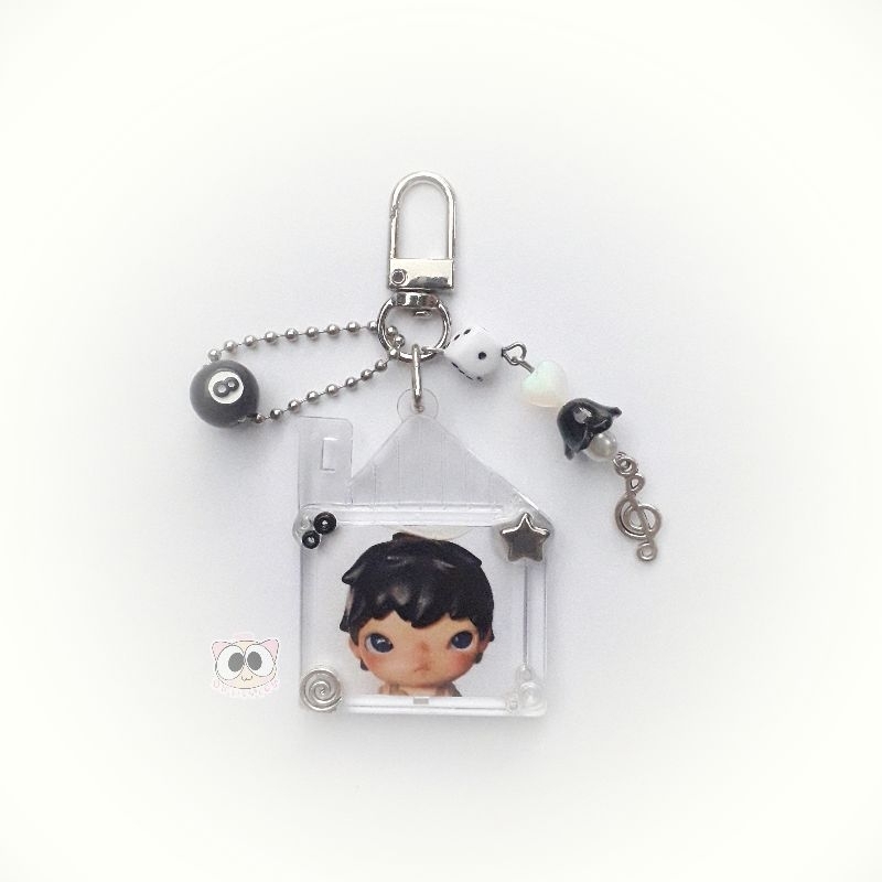 hirono keychain | cute beads bagcharm | gantungan kunci aesthetic