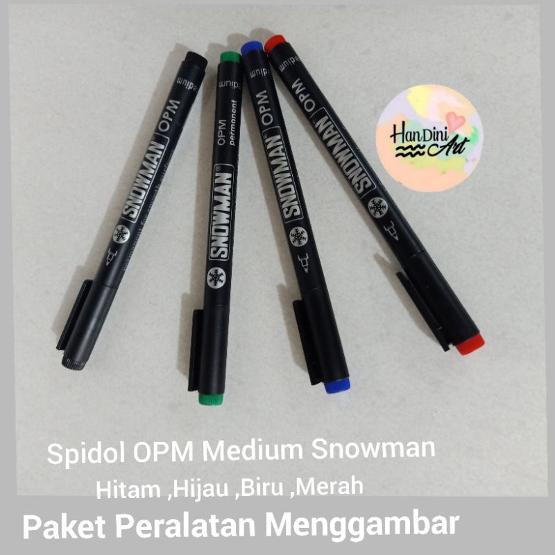 

Spidol Menghias Gambar Spidol Penebal Gambar Spidol OPM Medium Snowman Peralatan Menggambar HanDini Art
